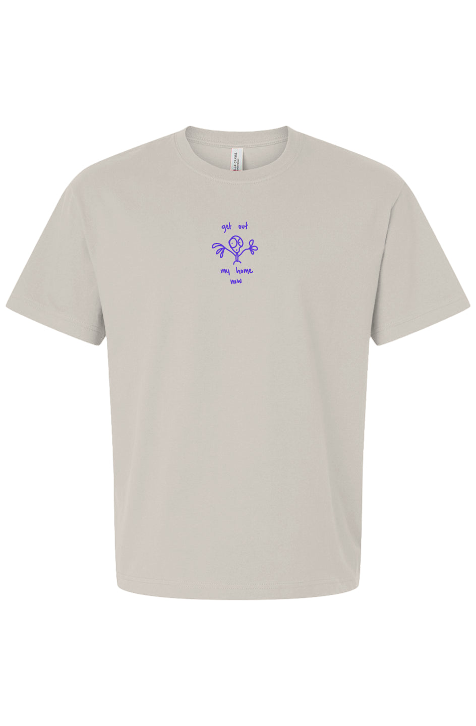 GET OUT, MY HOME NOW - Unisex Heavyweight Tee