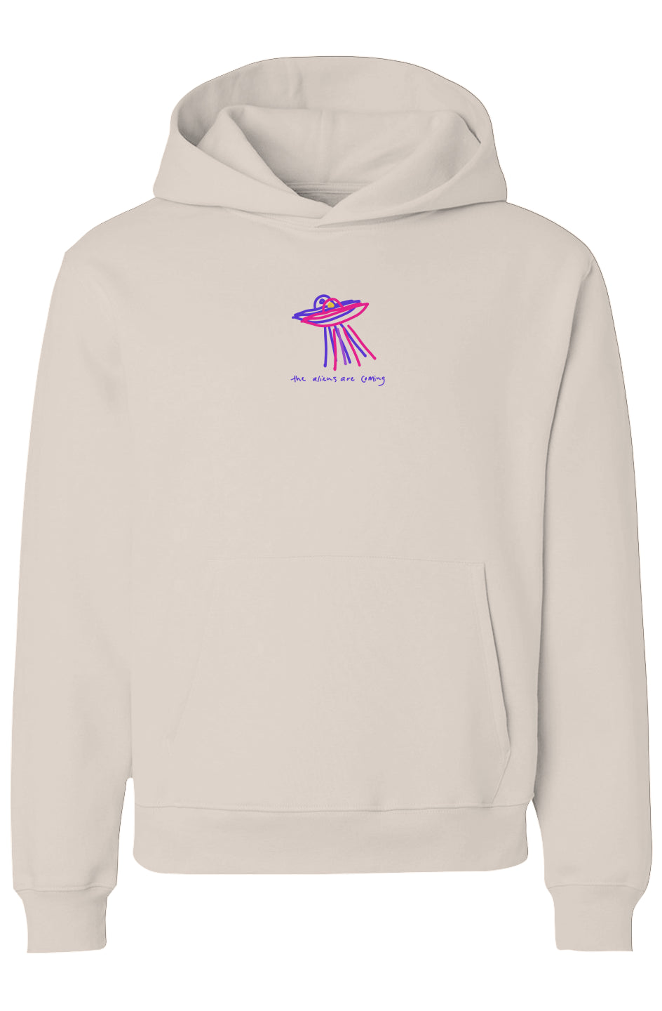 THE ALIENS ARE COMING - Unisex Heavyweight Hoodie