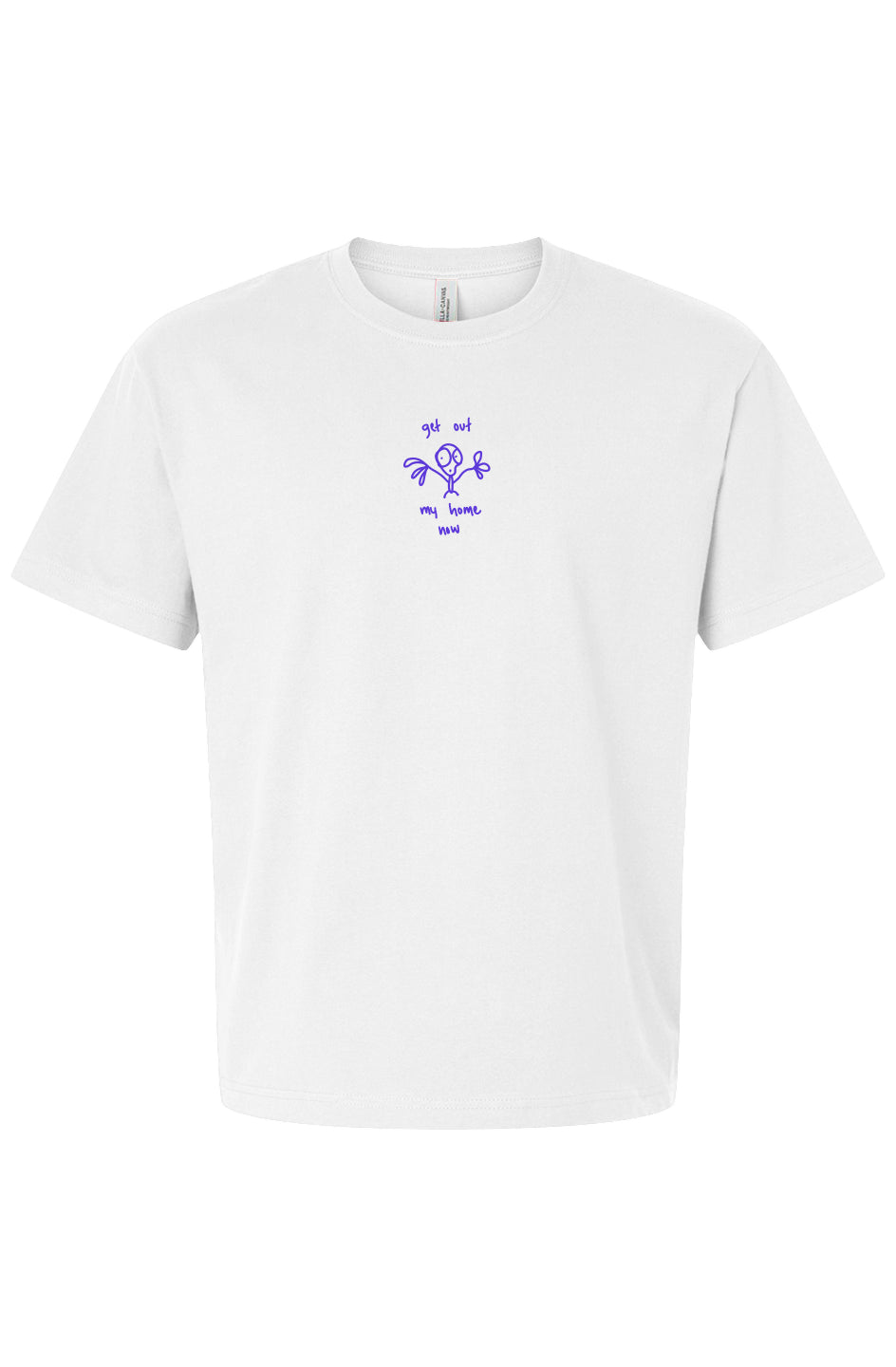 GET OUT, MY HOME NOW - Unisex Heavyweight Tee