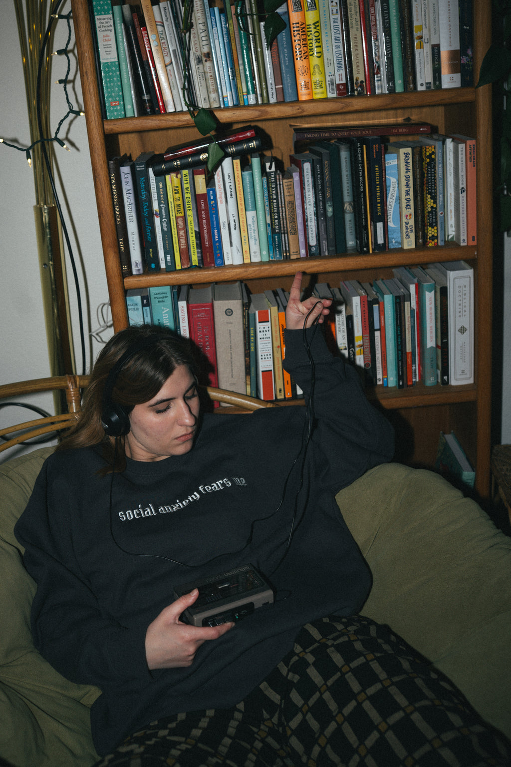 SOCIAL ANXIETY FEARS ME - Unisex Heavyweight Crewneck