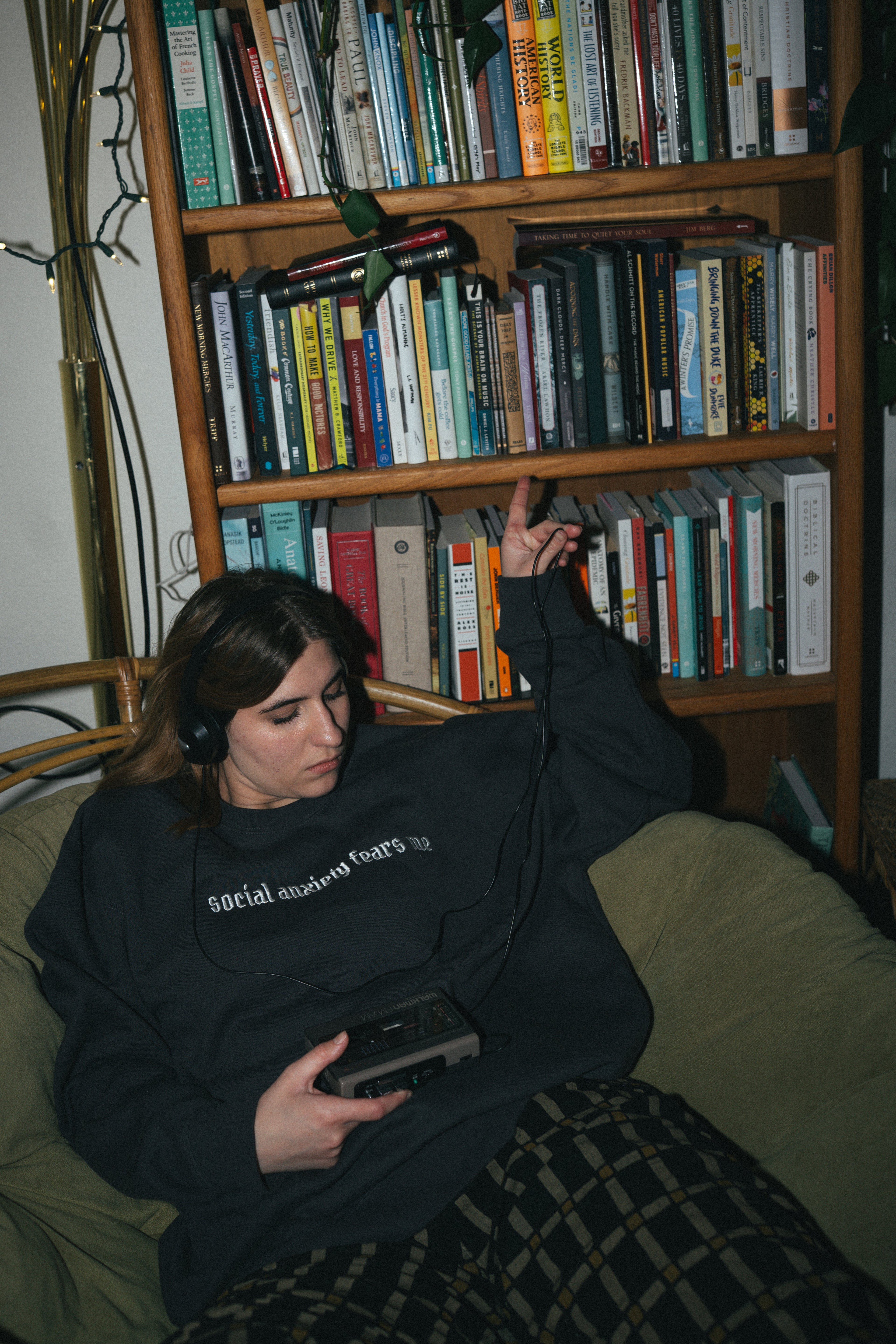 SOCIAL ANXIETY FEARS ME - Unisex Heavyweight Crewneck