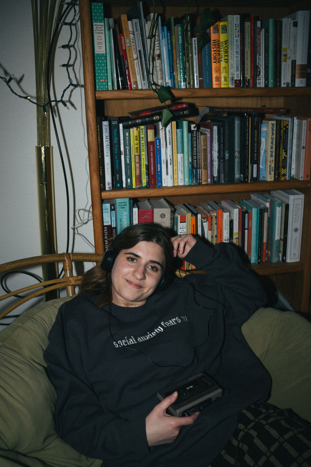 SOCIAL ANXIETY FEARS ME - Unisex Heavyweight Crewneck