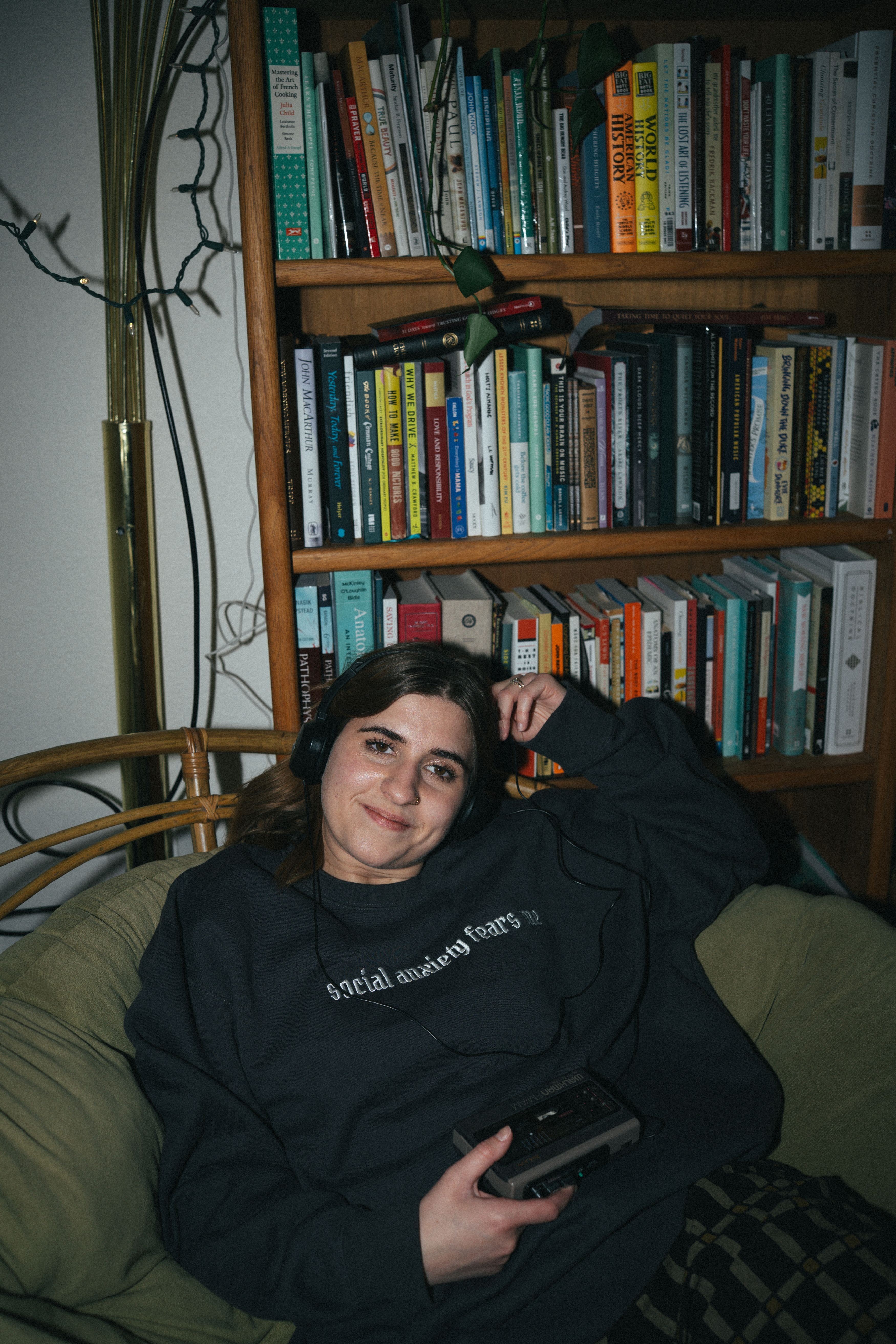 SOCIAL ANXIETY FEARS ME - Unisex Heavyweight Crewneck