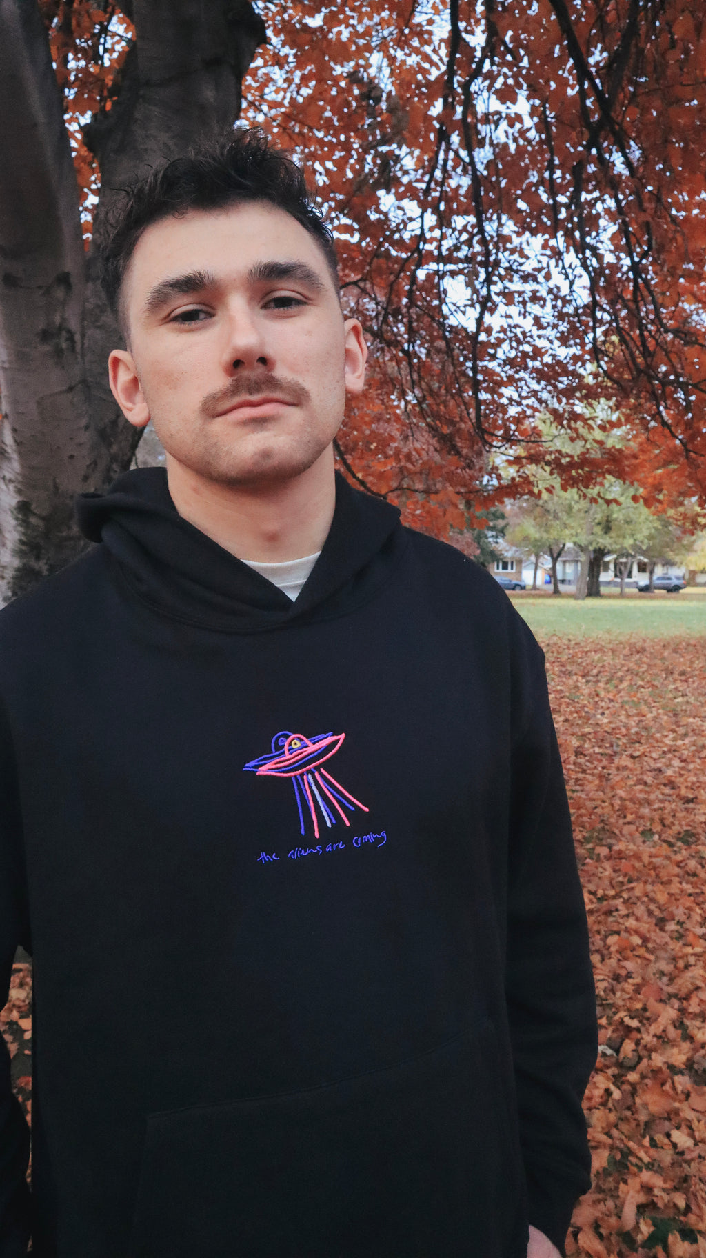 THE ALIENS ARE COMING - Unisex Heavyweight Hoodie