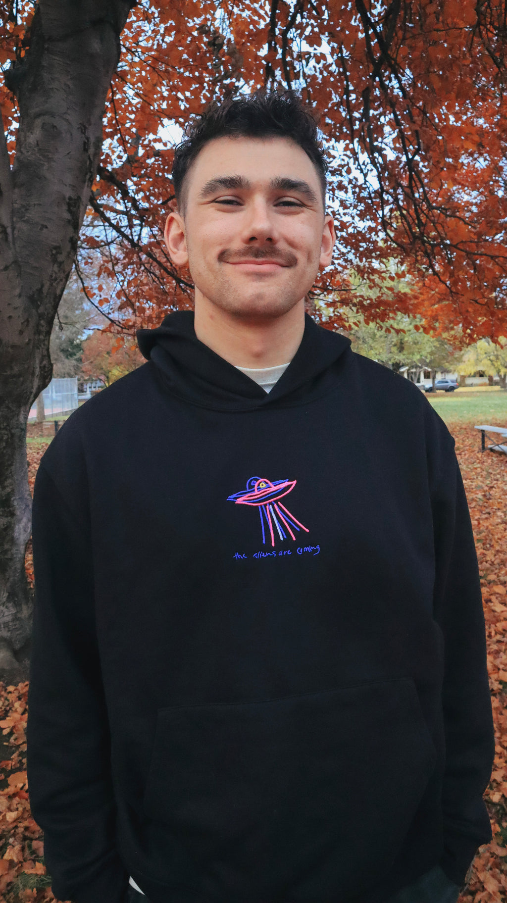 THE ALIENS ARE COMING - Unisex Heavyweight Hoodie