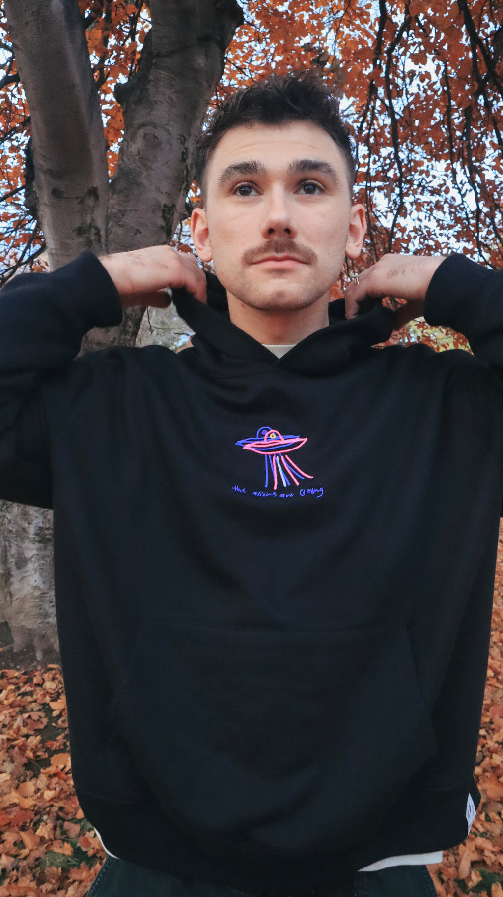 THE ALIENS ARE COMING - Unisex Heavyweight Hoodie