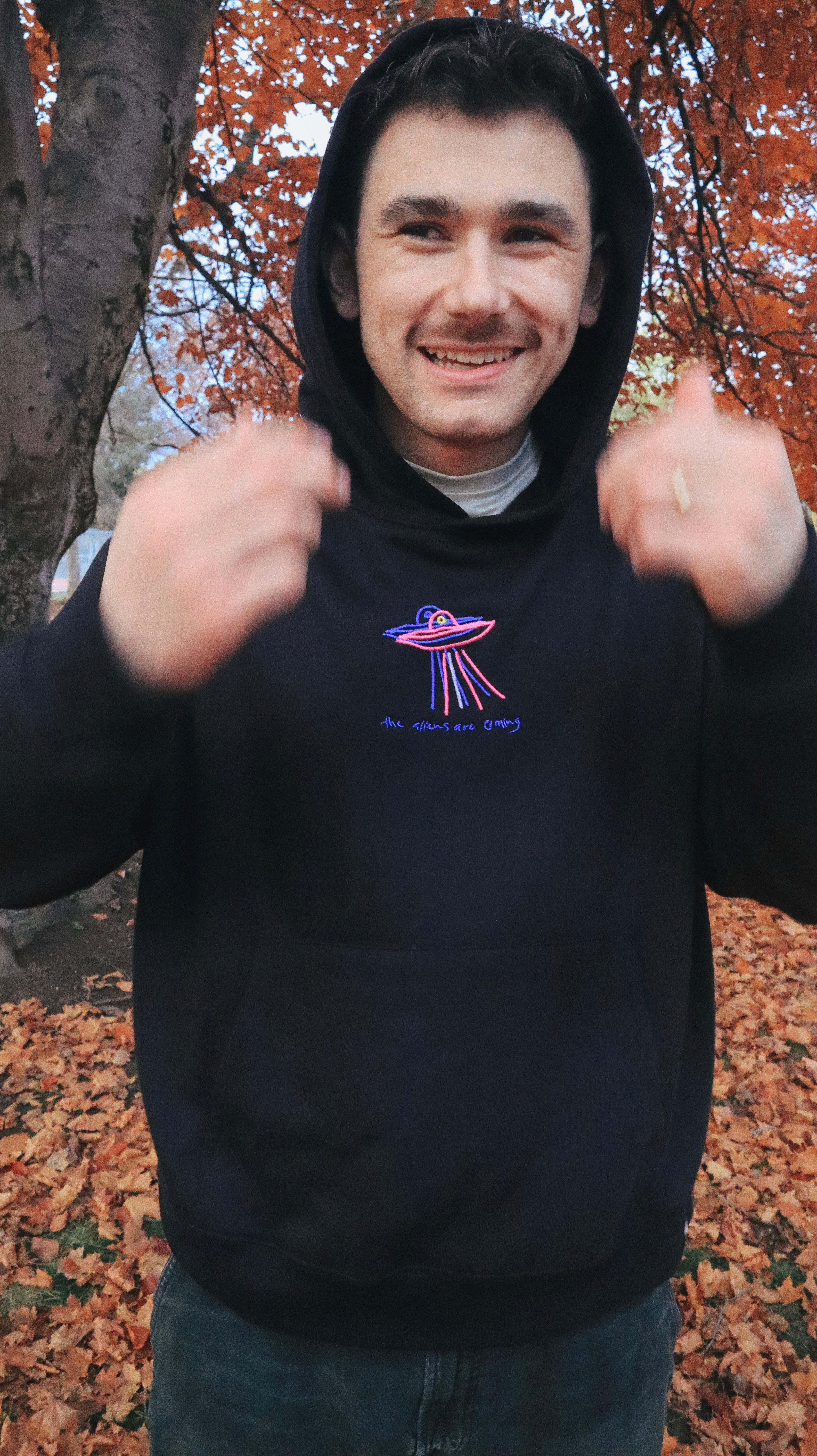 THE ALIENS ARE COMING - Unisex Heavyweight Hoodie