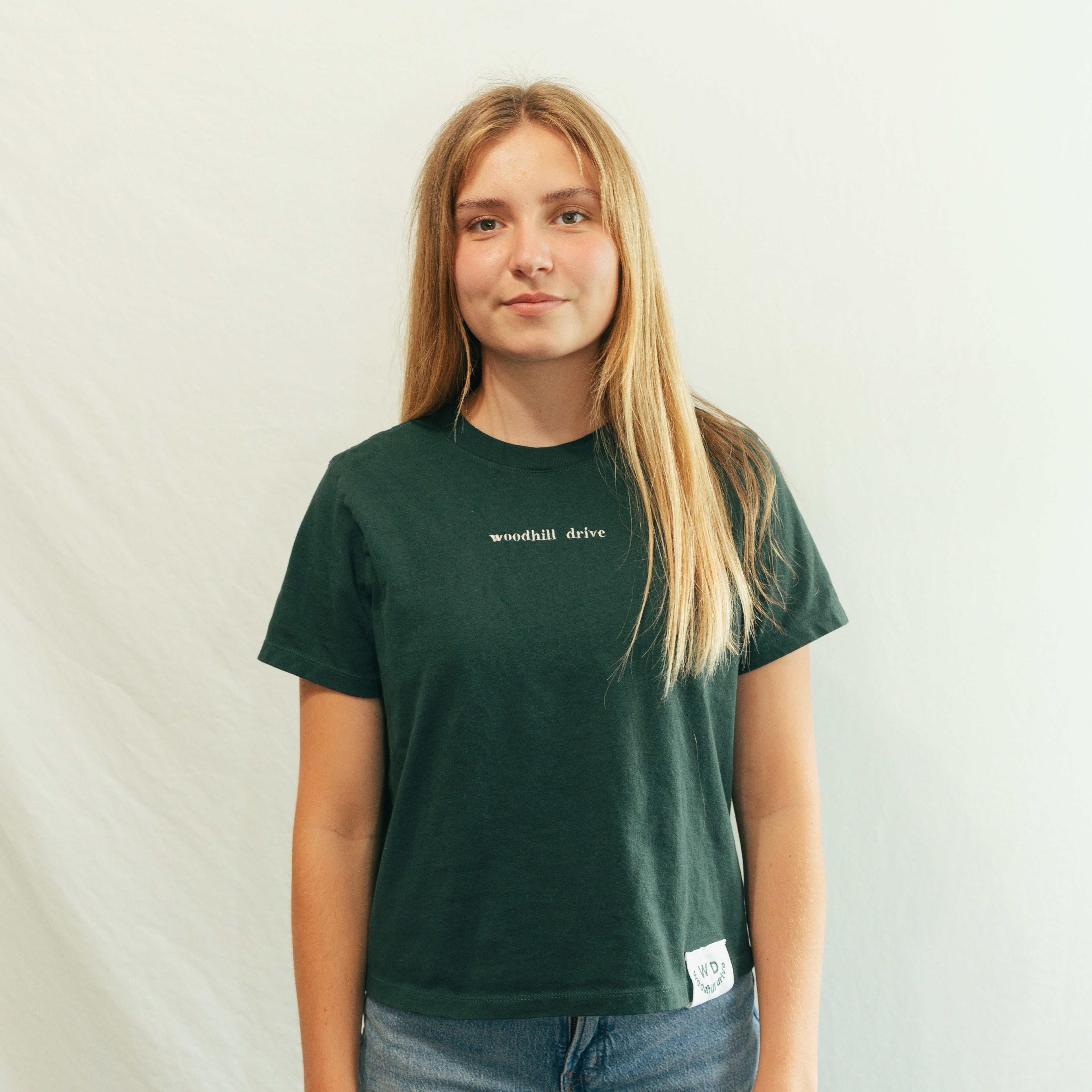 WOODHILL DRIVE - Logo Tee Green