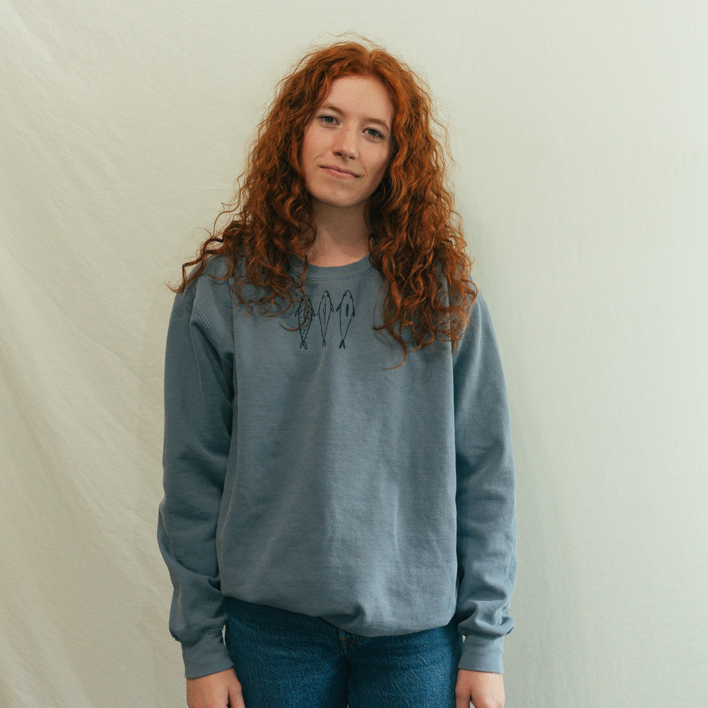 THREE FISHES CREWNECK - Woodhill Drive